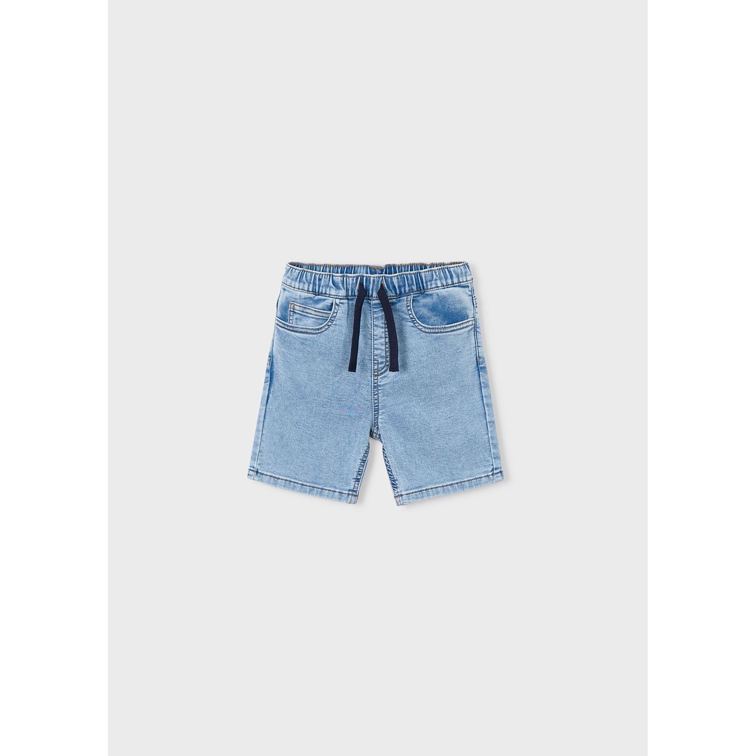 LIGHT BLUE JOGGER SHORT SOFT DENIM / 3210-076