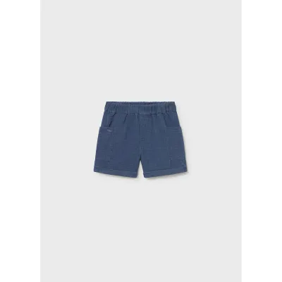 BLUE BERMUDA SHORTS CHAMBRAY 2 POCKETS / 1217-002