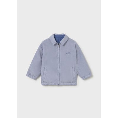 CAPRI BLUE WINDBREAKER REVERSIBLE BLUE STRIPE / 1409-046