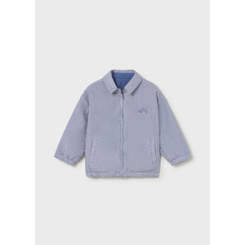 CAPRI BLUE WINDBREAKER REVERSIBLE BLUE STRIPE / 1409-046