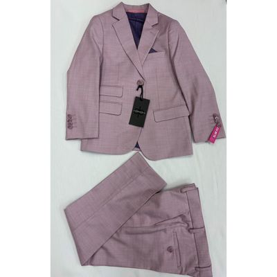 2PC ORCHID SUIT SLIM FIT CLOUD CLOTH / ST2660