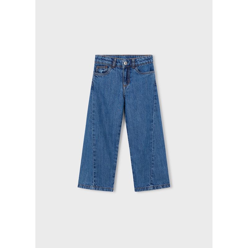 DENIM BLUE PANT WIDELEG / 3590-053