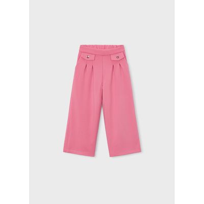PINK PANT WIDELEG IMITATION POCKETS / 3584-011