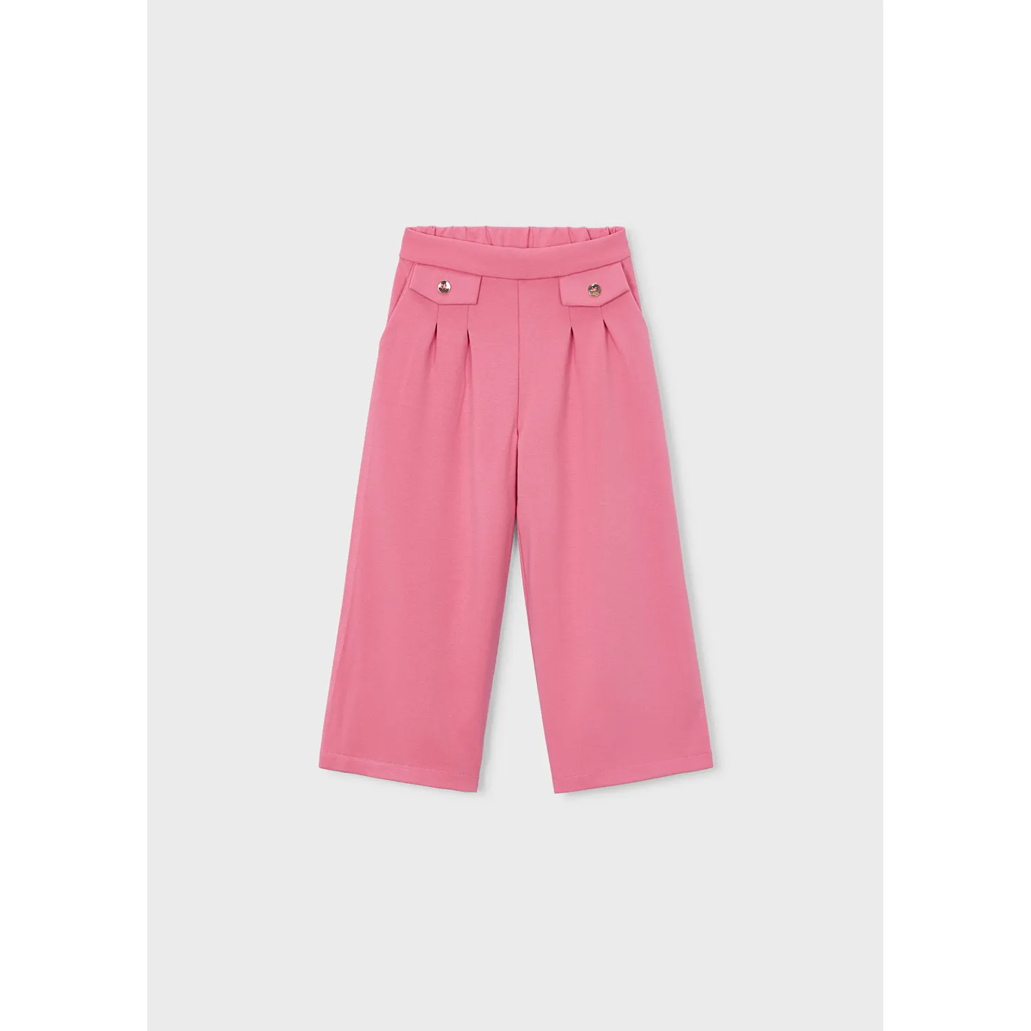 PINK PANT WIDELEG IMITATION POCKETS / 3584-011