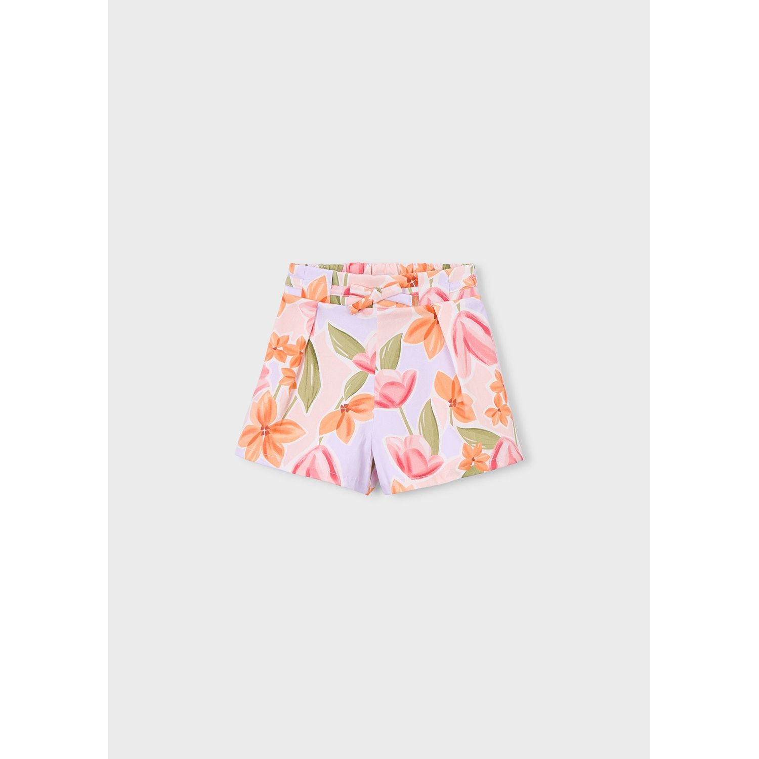 MULTICOLERED PATTERN SKORT / 3906-070