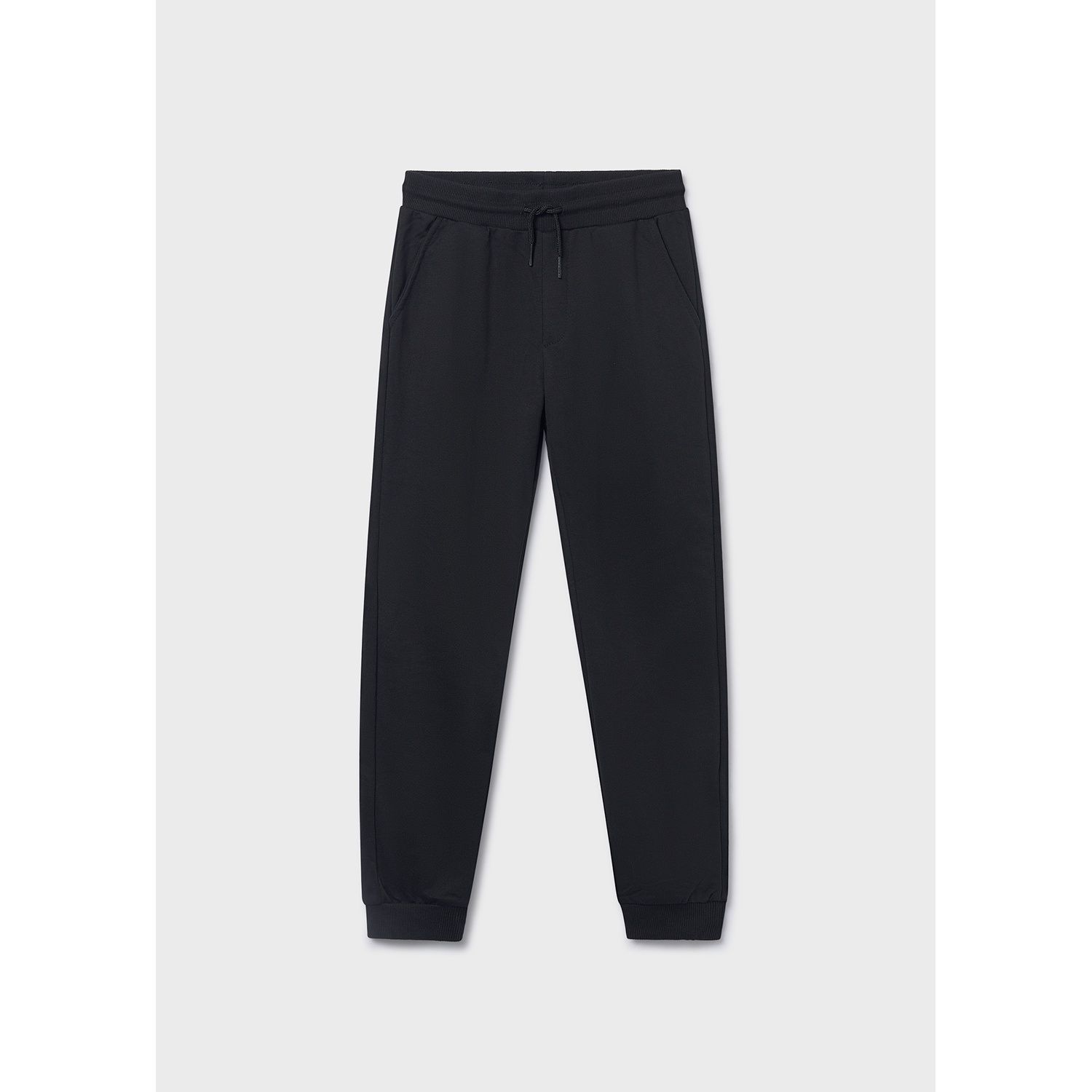 BLACK FLEECE PANT CUFFED BASIC POCKET / 744-056