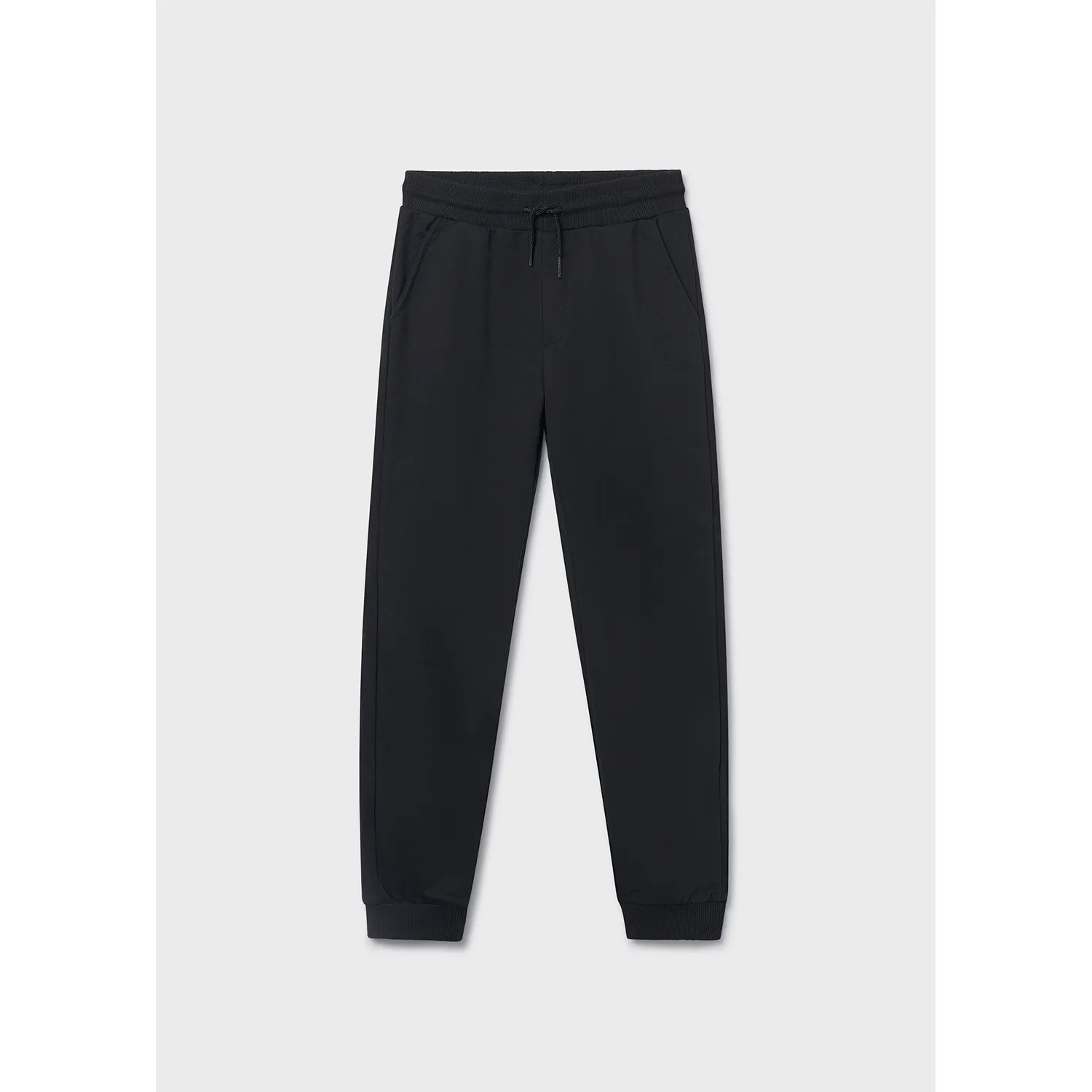 BLACK FLEECE PANT CUFFED BASIC POCKET / 744-056