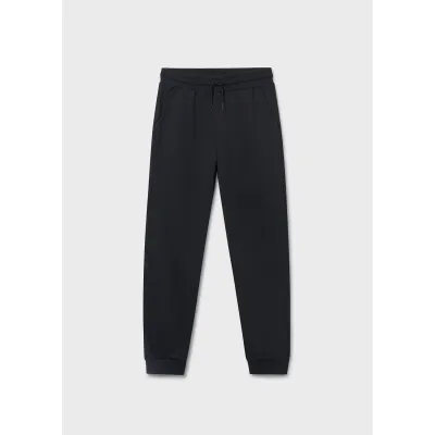 BLACK FLEECE PANT CUFFED BASIC POCKET / 744-056
