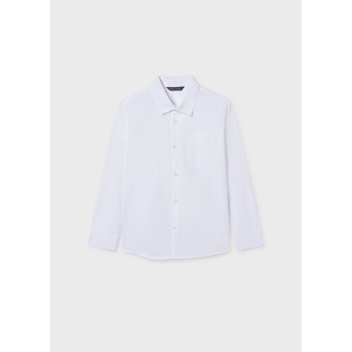 OFF WHITE SHIRT LONG SLEEVE COTTON / 6174-019