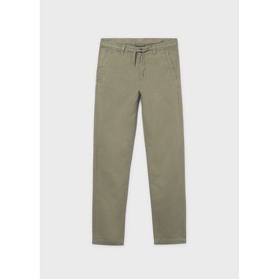 GREEN CHINO PANT RELAXED FIT / 6564-085