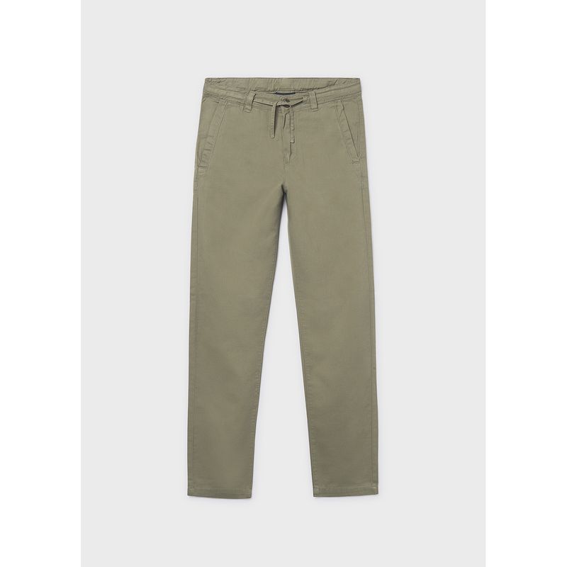 GREEN CHINO PANT RELAXED FIT / 6564-085