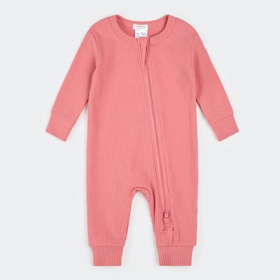 PINK SLEEPER NO FEET 2WAY ZIPPER CLOSURE / 26SGL30Q01/B