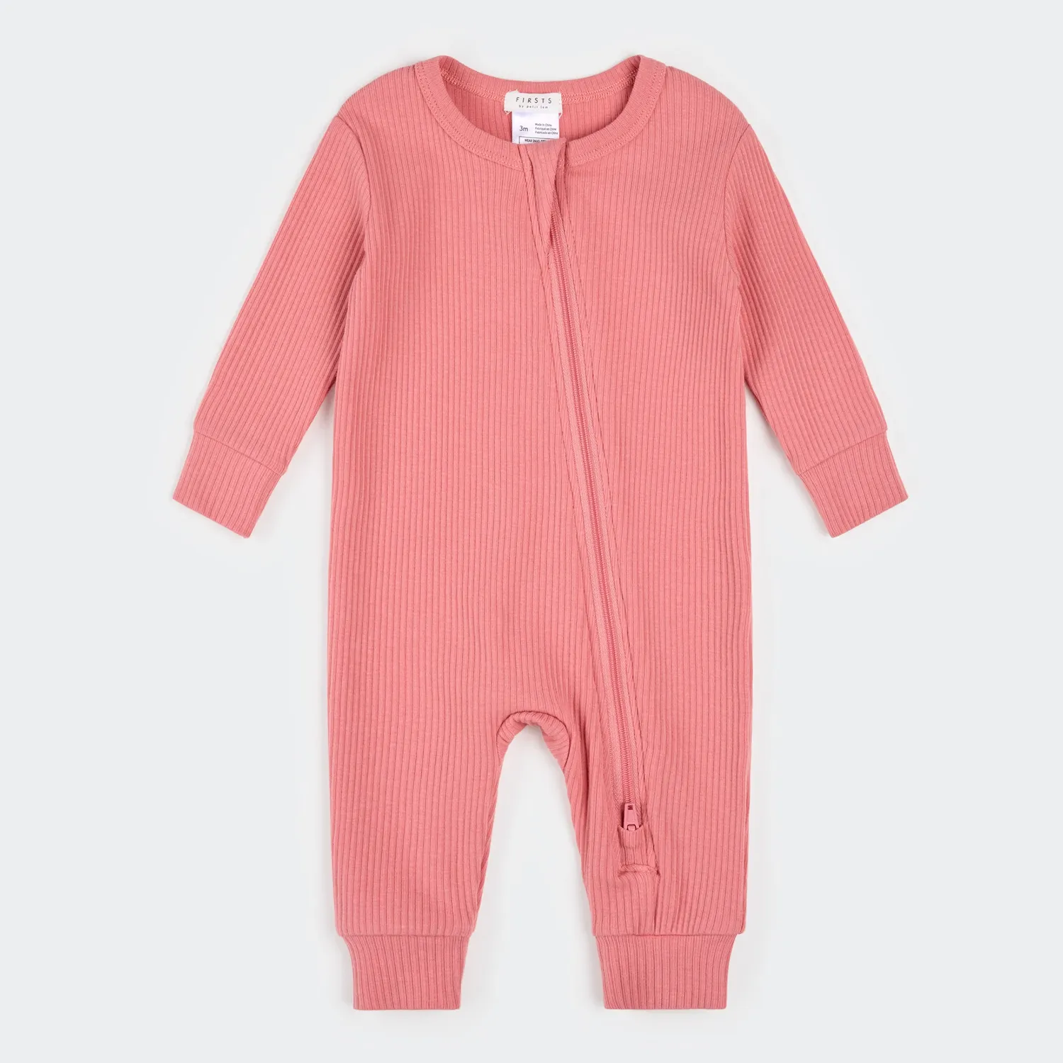 PINK SLEEPER NO FEET 2WAY ZIPPER CLOSURE / 26SGL30Q01/B