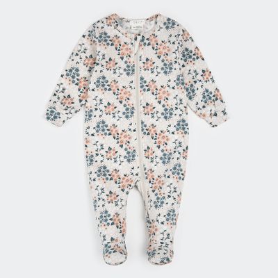 BEIGE SLEEPER MCL FLORAL PRINT 2WAY CLOSURE / 26SGL32P02/B