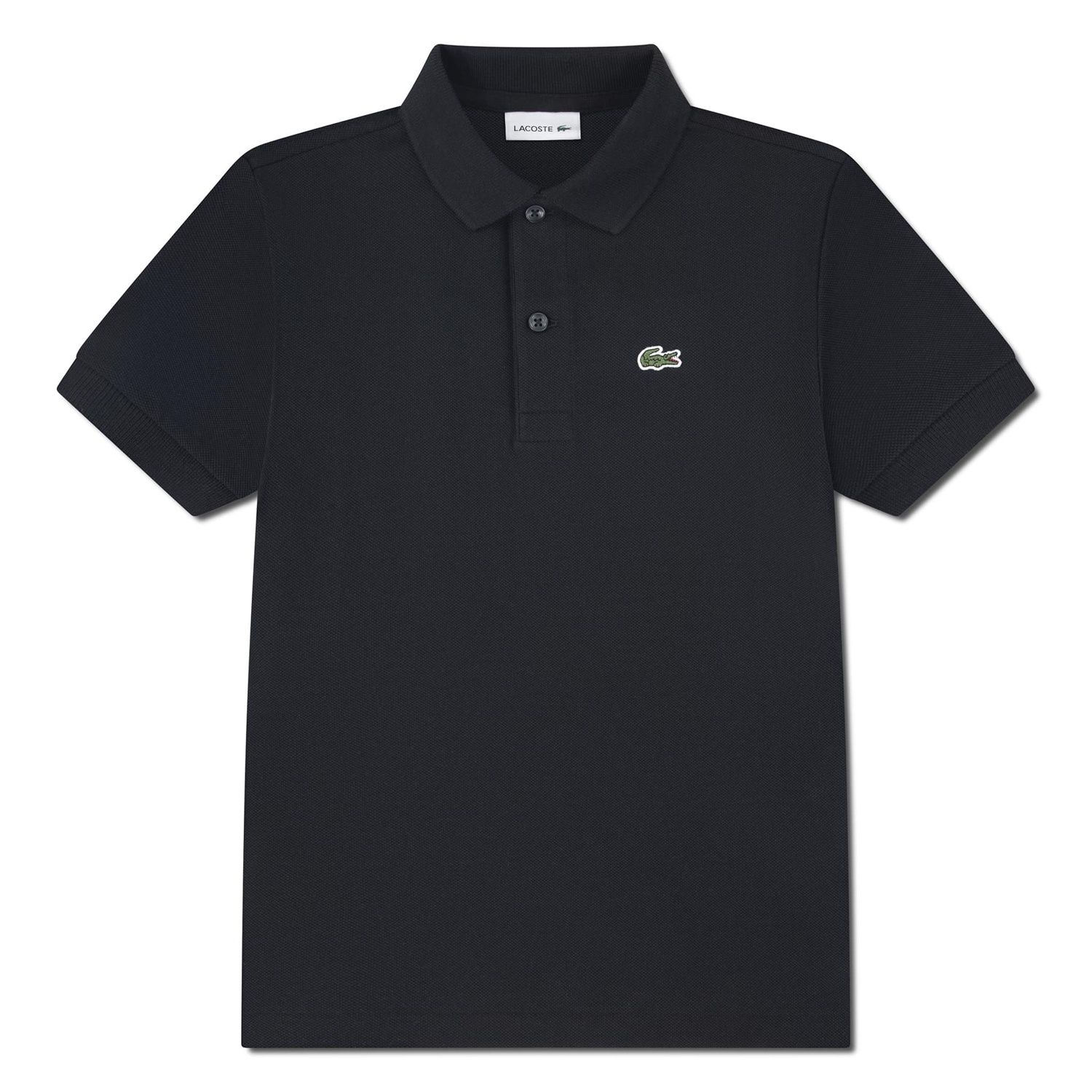 BLACK POLO TOP SHORT SLEEVE SMALL LOGO / 847354-K96