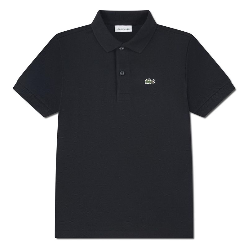 BLACK POLO TOP SHORT SLEEVE SMALL LOGO / 847354-K96