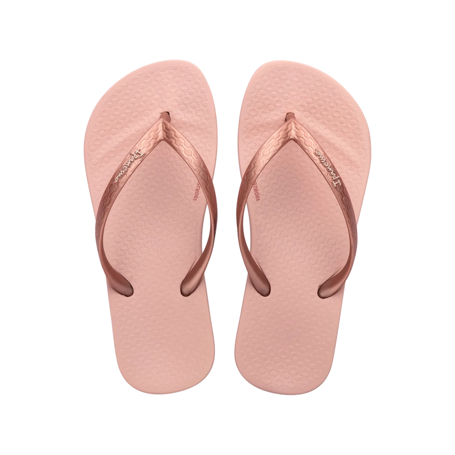PINK METALLIC /BEIGE FLIP FLOP SANDAL / 83078-BP960