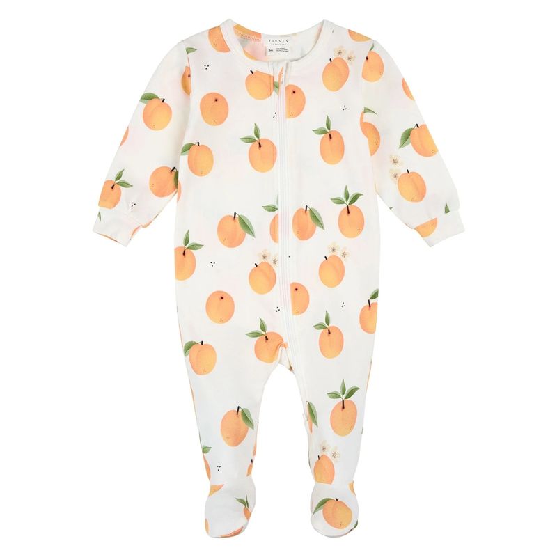OFF WHITE SLEEPER ORANGES PRINT 2WAY ZIPPER CLOSURE / 26SGL38P01/B