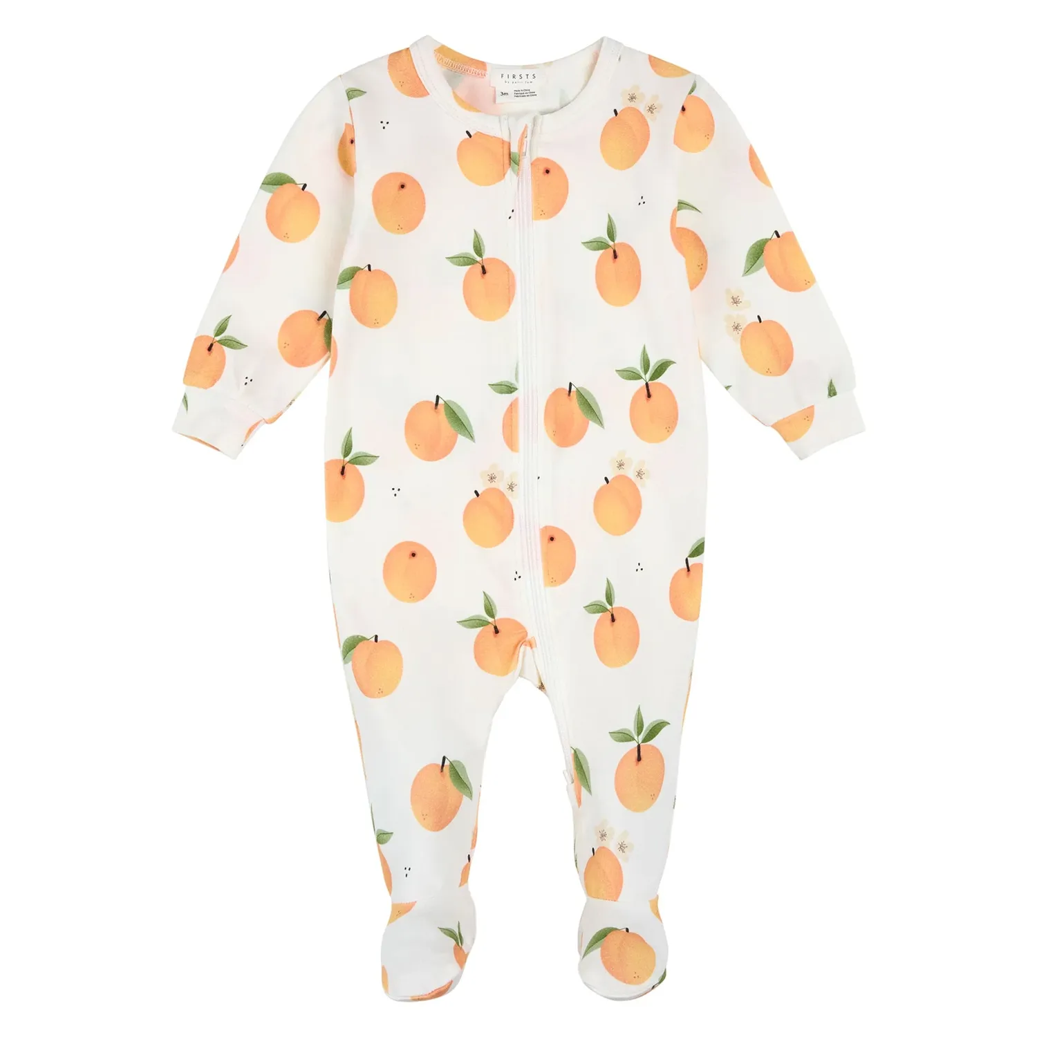 OFF WHITE SLEEPER ORANGES PRINT 2WAY ZIPPER CLOSURE / 26SGL38P01/B