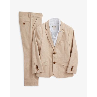PARCHMENT-BEIGE 2PC SUIT / B0924-SSU0H1-PMT