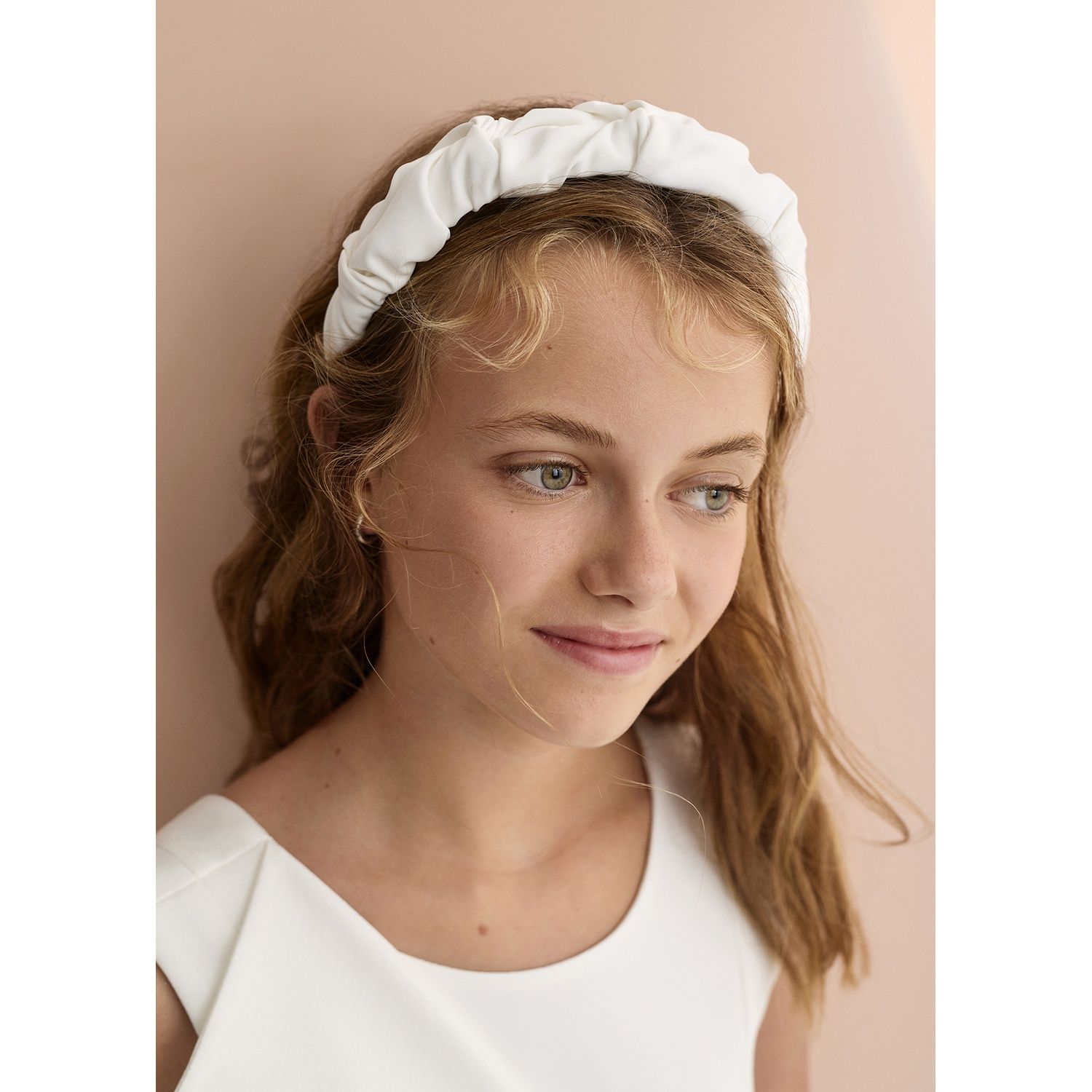CREAM HEADBAND / 5476-089