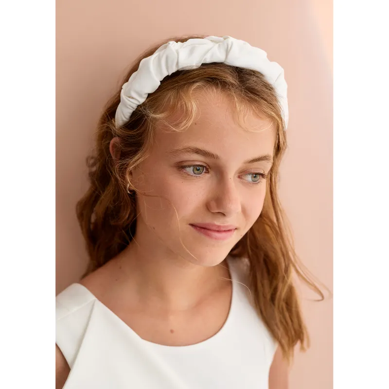 CREAM HEADBAND / 5476-089