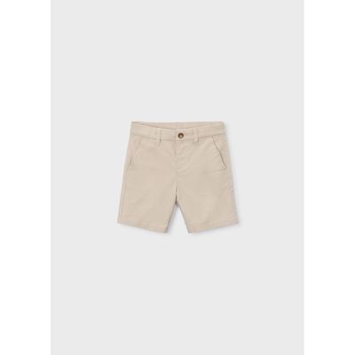 TAN TWILL CHINO SHORTS / 202-035