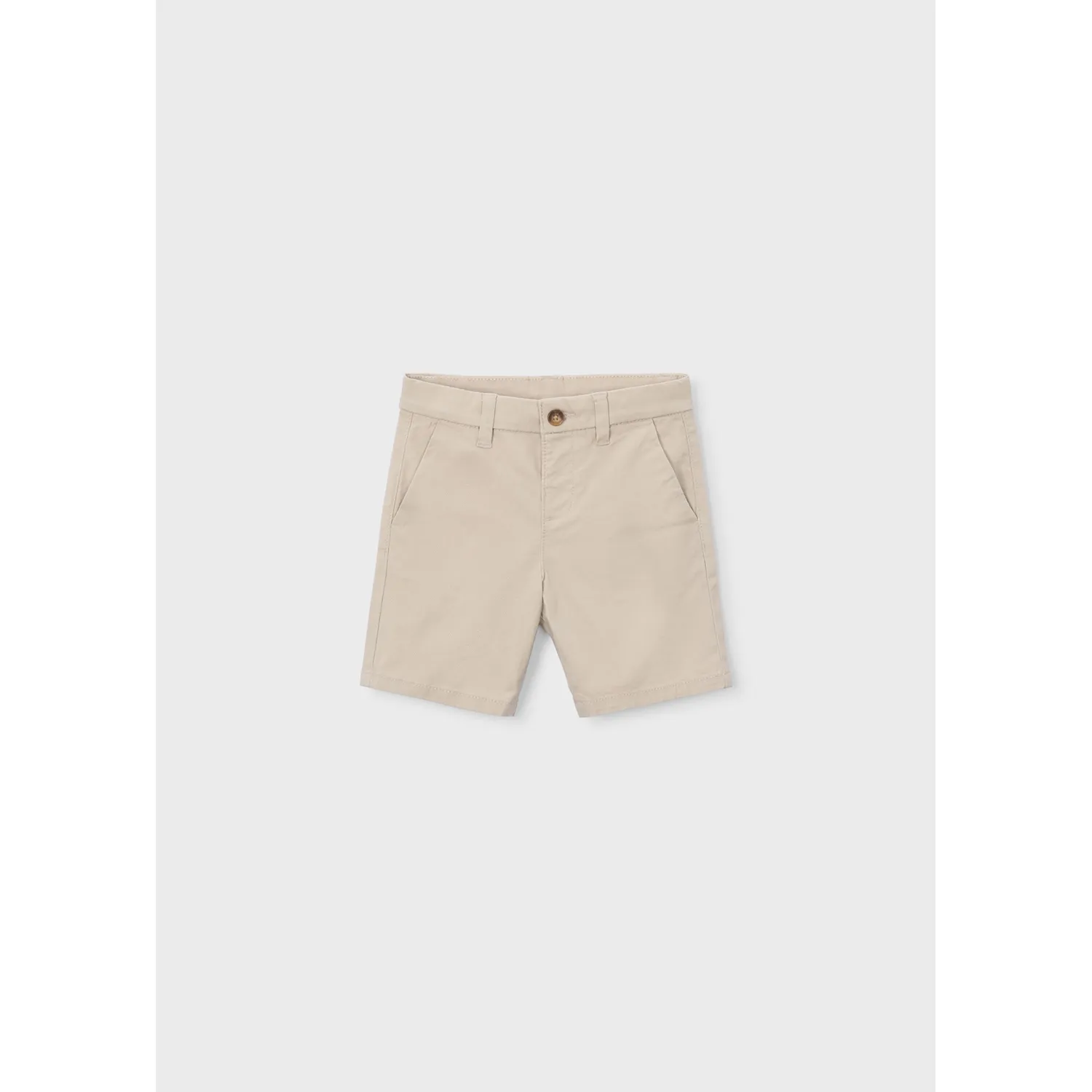 TAN TWILL CHINO SHORTS / 202-035