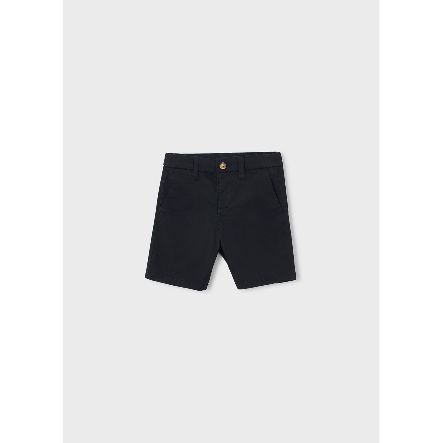 BLACK TWILL CHIN O SHORTS / 202-036