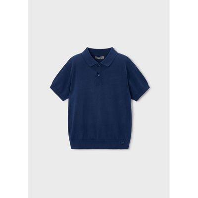 NAVY POLO TOP SHORT SLEEVE / 3106-093