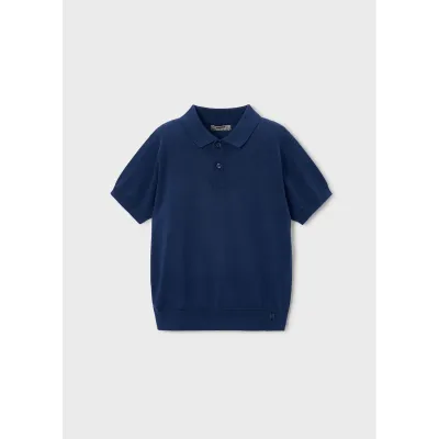 NAVY POLO TOP SHORT SLEEVE / 3106-093 NAVY POLO TOP SHORT SLEEVE / 3106-093