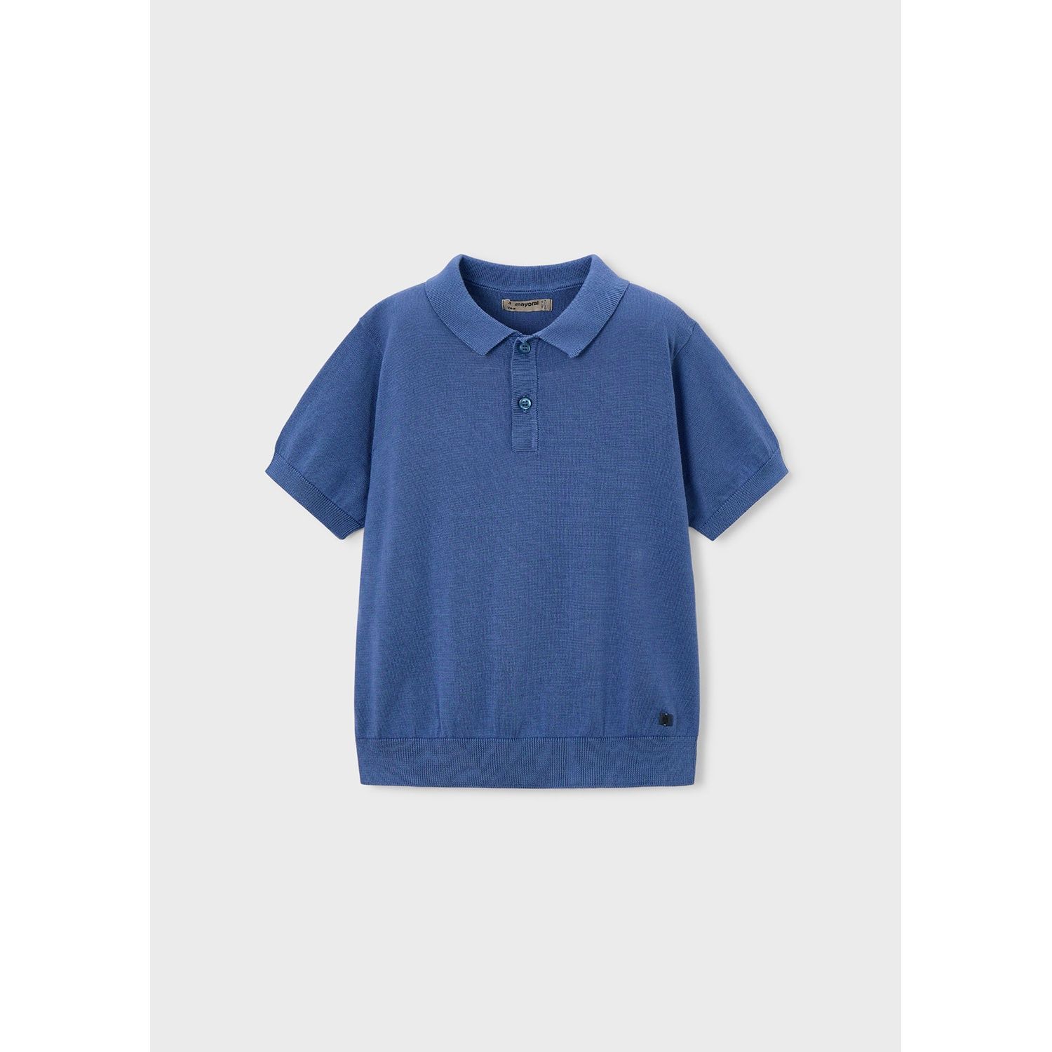 INDIGO BLUE POLO TOP SHORT SLEEVE / 3106-091