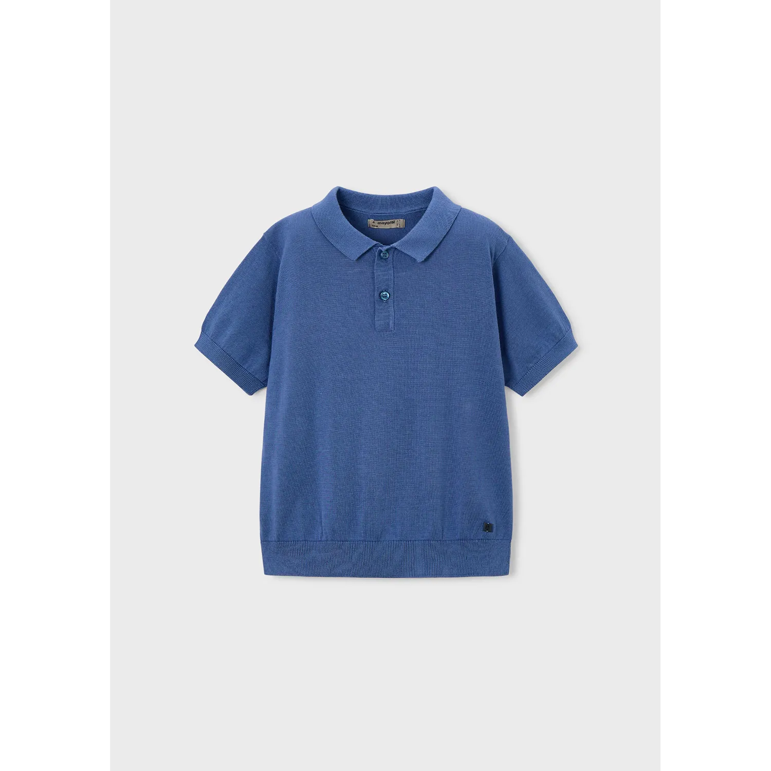 INDIGO BLUE POLO TOP SHORT SLEEVE / 3106-091