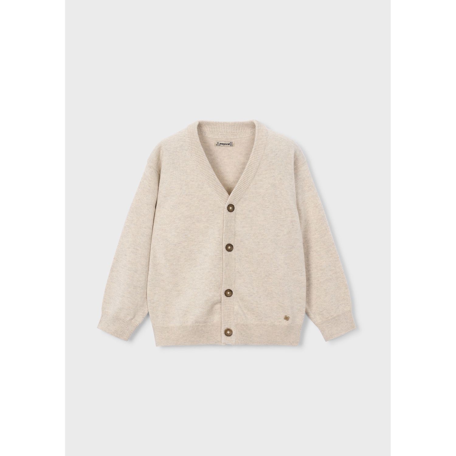 BEIGE KNIT CARDIGAN / 3381-059