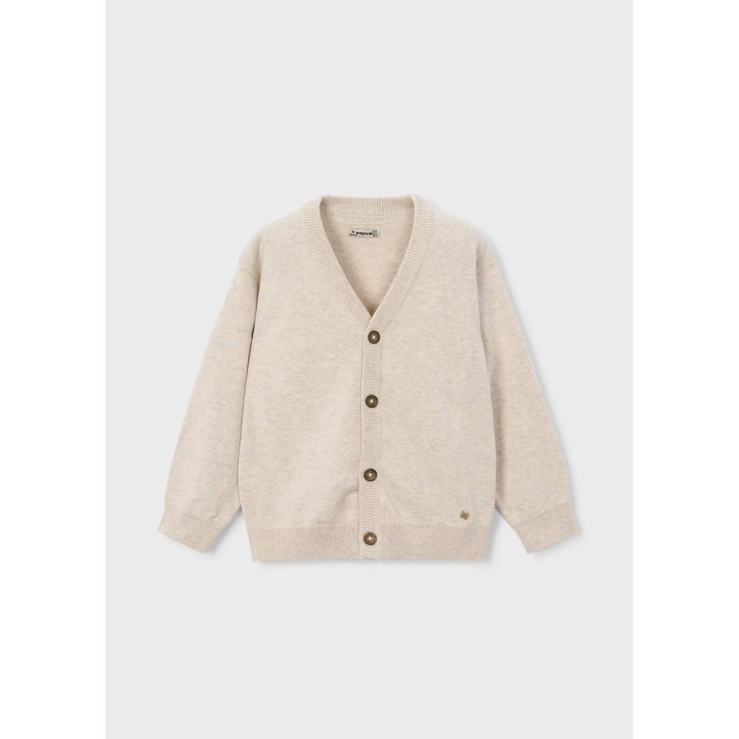 BEIGE KNIT CARDIGAN / 3381-059