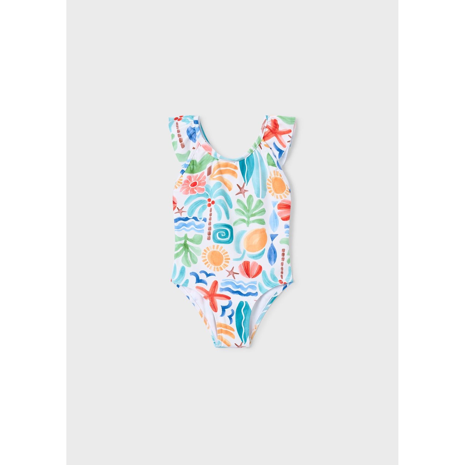 1PC MULTICOLORED OASIS PRINT / 3738-054