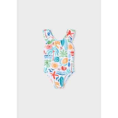 1PC MULTICOLORED OASIS PRINT / 3738-054