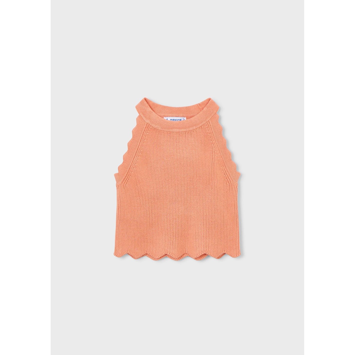 PEACH KNIT TOP SLEEVELESS / 3027-045