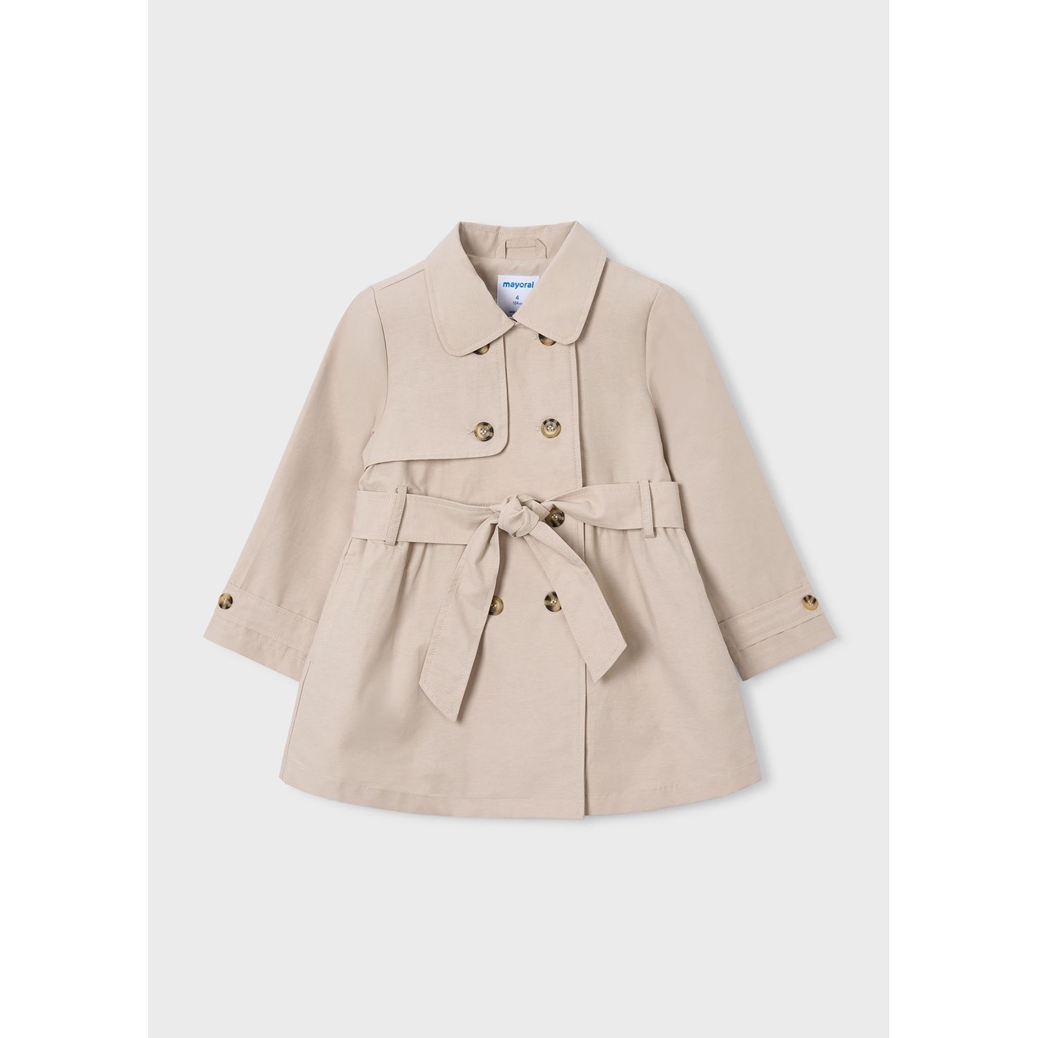 BEIGE RAINCOAT & BELT / 3459-045