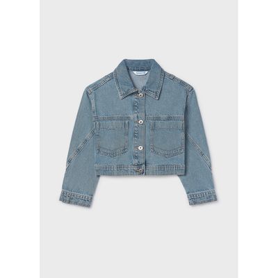 MEDIUM BLUE DENIM JEAN JACKET / 6406-088