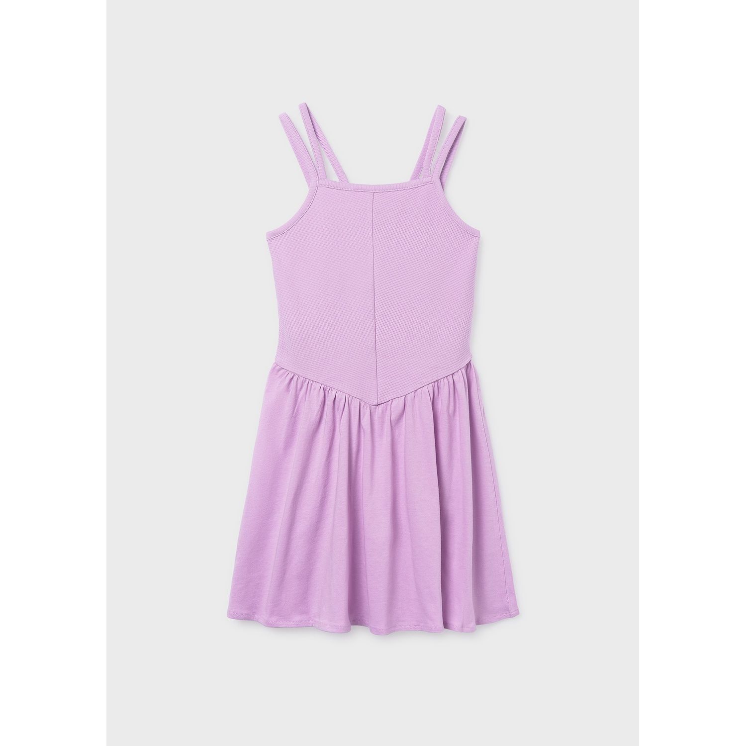 LILAC KNIT SUNDRESS FLARE / 6916-081