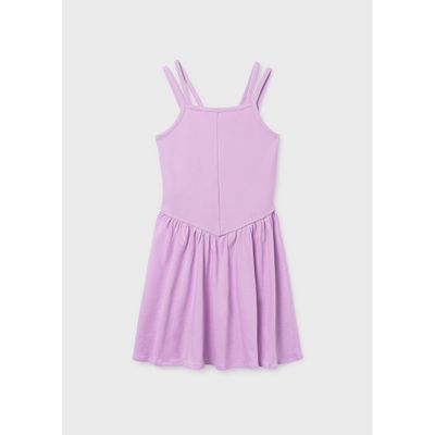 LILAC KNIT SUNDRESS FLARE / 6916-081