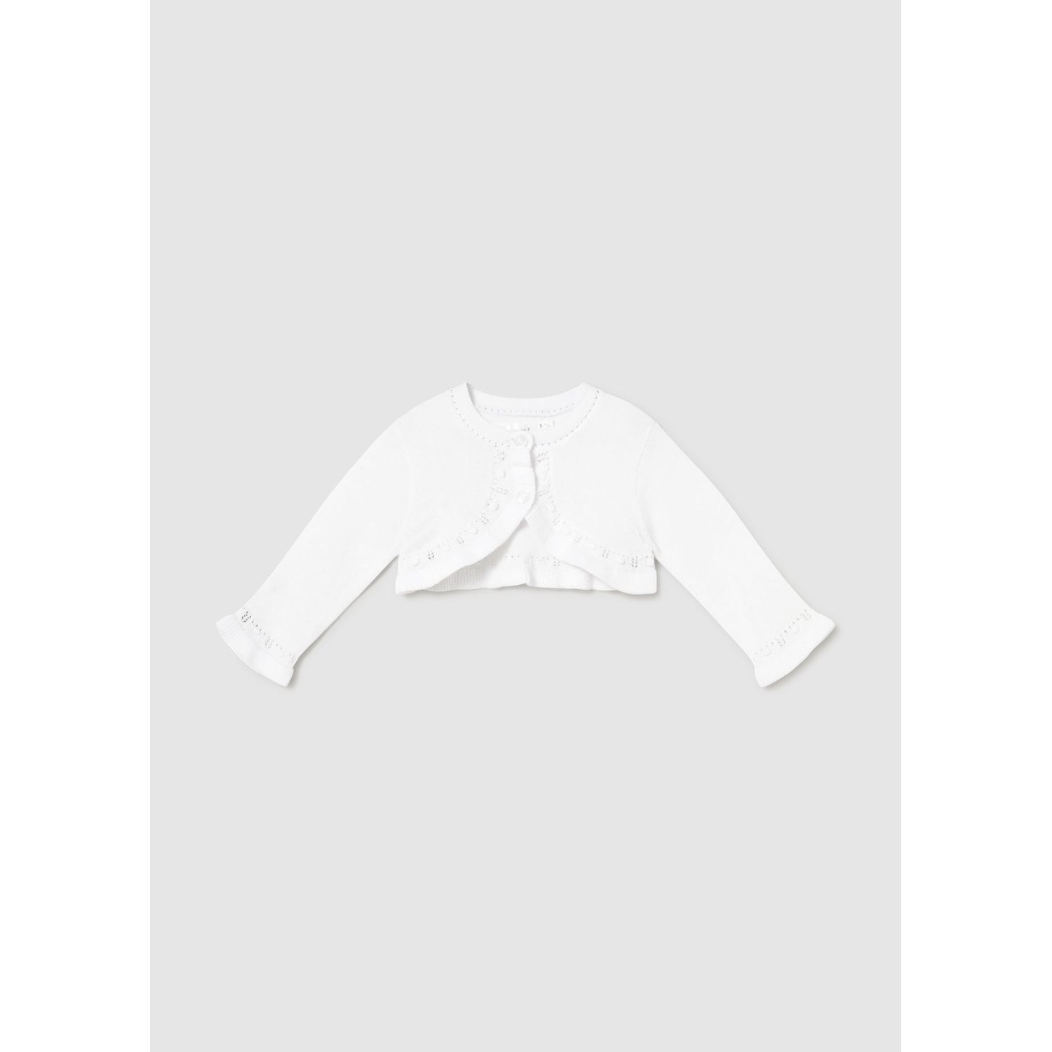 WHIT KNIT BOLERO CARDIGAN / 318-035