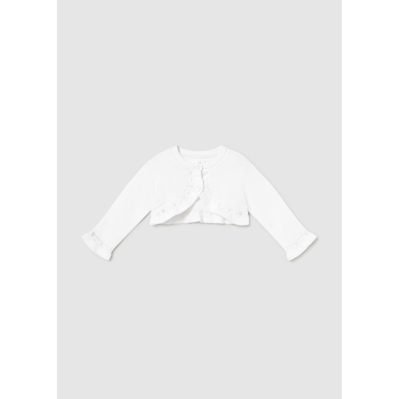 WHIT KNIT BOLERO CARDIGAN / 318-035