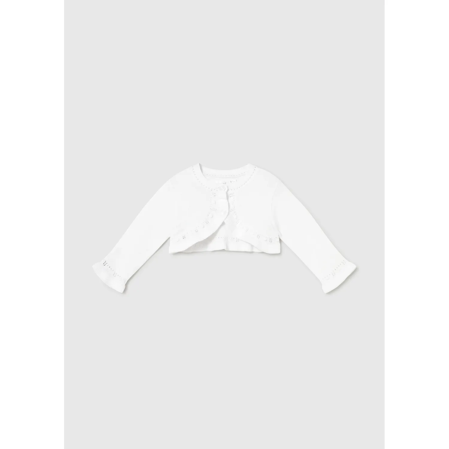 WHIT KNIT BOLERO CARDIGAN / 318-035