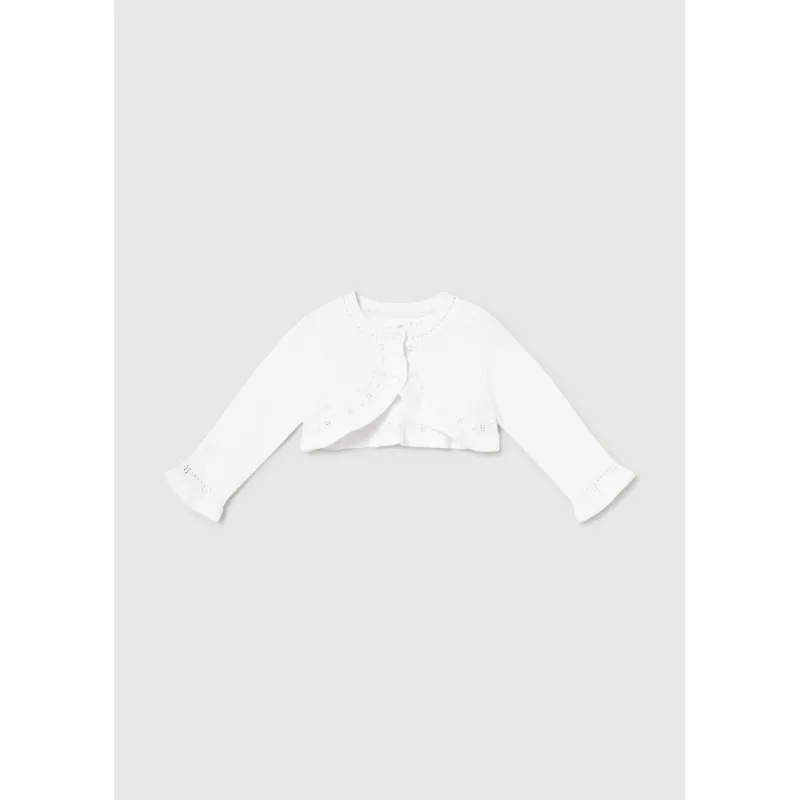 WHIT KNIT BOLERO CARDIGAN / 318-035