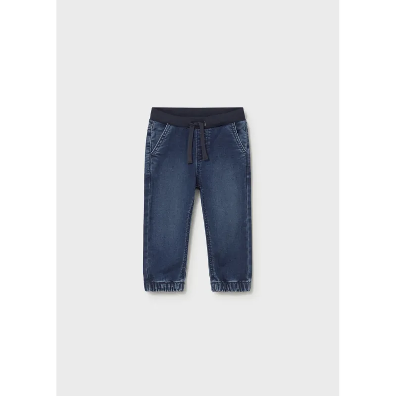 DARK SOFT DENIM JOGGER PANT / 1520-067