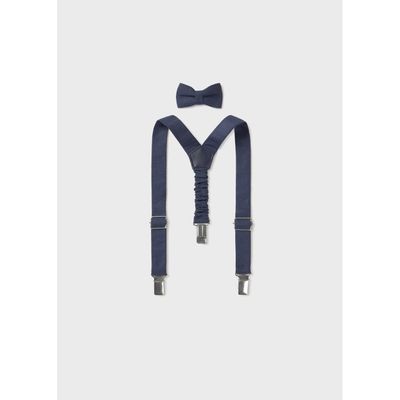 2PC NAVY SUSPENDERS & BOWTIE / 10161-078