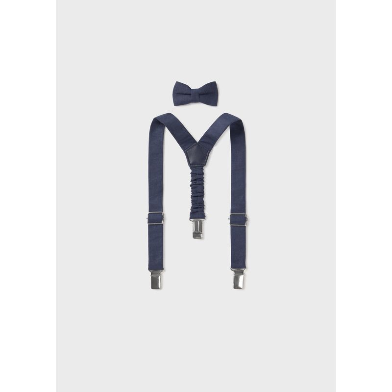 2PC NAVY SUSPENDERS & BOWTIE / 10161-078