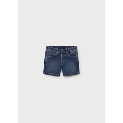 DARK DENIM JEAN SHORT 5PC SOFT / 1219-067